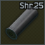 23x75mm "Shrapnel-25" buckshot