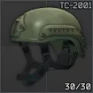 MSA ACH TC-2001 MICH Series helmet (Olive Drab)