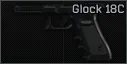 Glock 18C 9x19 machine pistol (stripped)