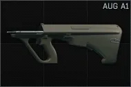 Steyr AUG A1 5.56x45 assault rifle (stripped)