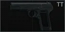 Tokarev TT-33 7.62x25 TT pistol (stripped)