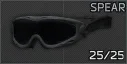 Wiley X SPEAR ballistic goggles (Black)