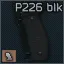P226 polymer pistol grip (Black)