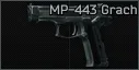 Yarygin MP-443 Grach 9x19 pistol (stripped)