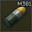 40x46mm M381 (HE) grenade