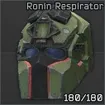 Ronin Respirator Шлем DevTac Respiator (Eternal Green) Standard Ronin Respirator Шлем DevTac Respiator (Eternal Green) Standard