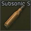 4.6x30mm Subsonic SX