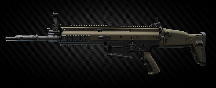 FN SCAR-H X-17 7.62x51 assault rifle