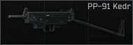 PP-91 Kedr 9x18PM submachine gun (stripped)