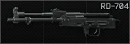 Rifle Dynamics RD-704 7.62x39 assault rifle (stripped)