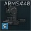 A.R.M.S. #40 Flip-Up Rear Sight