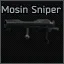 Mosin 7.62x54R bolt-action rifle (Sniper)