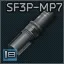 HK MP7 SureFire SF3P 4.6x30 flash hider