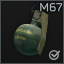 M67 hand grenade