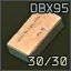5.8x42mm DBX95 ammo pack (30 pcs)