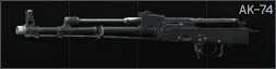 Kalashnikov AK-74 5.45x39 assault rifle (stripped)