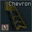 AR-15 Tyrant Designs MOD Chevron pistol grip (Yellow)