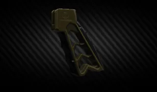 AR-15 Tyrant Designs MOD Chevron pistol grip (Yellow)