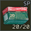 7.62x39mm SP ammo pack (20 pcs)