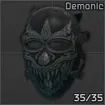 Atomic Defense CQCM ballistic mask (Demonic Face)