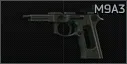 Beretta M9A3 9x19 pistol (stripped)