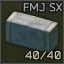 4.6x30mm FMJ SX ammo pack (40 pcs)