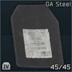 Global Armor’s Steel ballistic plate