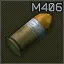 40x46mm M406 (HE) grenade