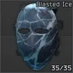 Atomic Defense CQCM ballistic mask (Blasted Ice)