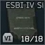 ESBI level IV ballistic plate (Side)