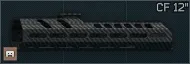 MCX Lancer Carbon Fiber M-LOK 12 inch handguard