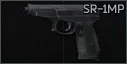 Serdyukov SR-1MP Gyurza 9x21 pistol (stripped)