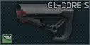 AR-15 FAB Defense GL-CORE S buttstock (Redline)