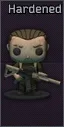 Hardened PMC figurine