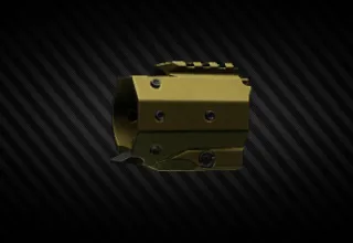 AR-15 Strike Industries GRIDLOK base (Yellow)