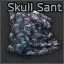 Lower half-mask (Skull Santa)