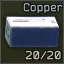 .50 AE Copper Solid ammo pack (20 pcs)