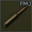 7.62x54mm R FMJ
