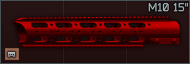 Sako TRG M10 15 inch handguard assembly