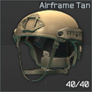 Crye Precision AirFrame helmet (Tan)