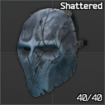 Shattered lightweight armored mask