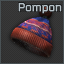 Pompon hat