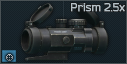 Kiba Arms Short Prism 2.5x scope