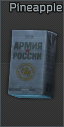 Pack of Russian Army pineapple juice