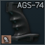 AK Custom Arms AGS-74 PRO + Sniper Kit pistol grip