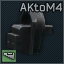 AKM/AK-74 RD AK to M4 buffer tube adapter
