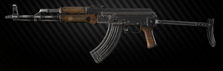 Kalashnikov AKMS 7.62x39 assault rifle