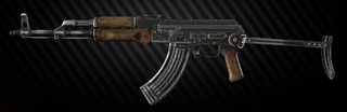 Kalashnikov AKMSN 7.62x39 assault rifle