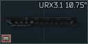AR-15 KAC URX 3.1 10.75 inch lower handguard