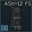 ASh-12 folding front sight